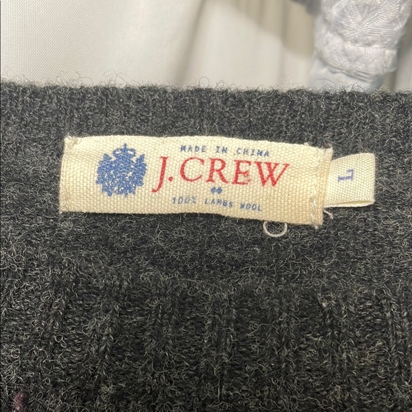 100% Lambs’ Wool Vintage J Crew Sweater - Picture 2 of 3